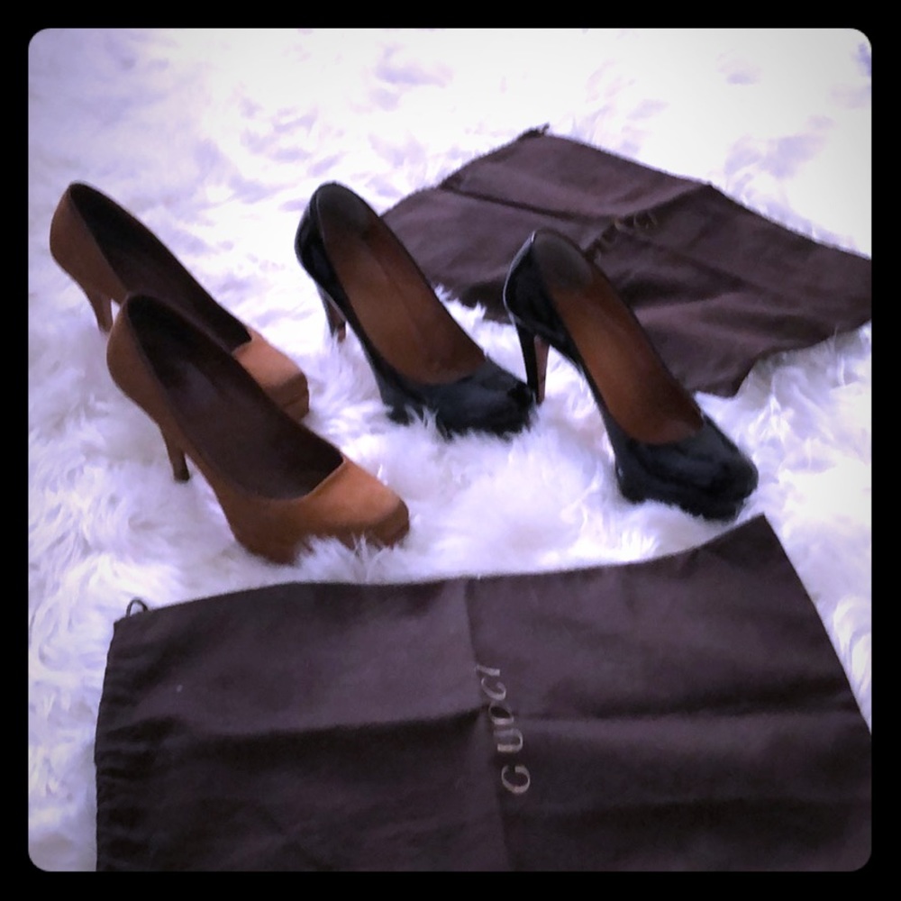 Bundle of Gucci pumps